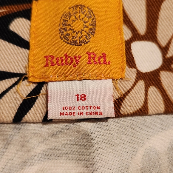 Ruby Rd 3/4 Sleeve Denim Jacket, Size 18 - Picture 4 of 5